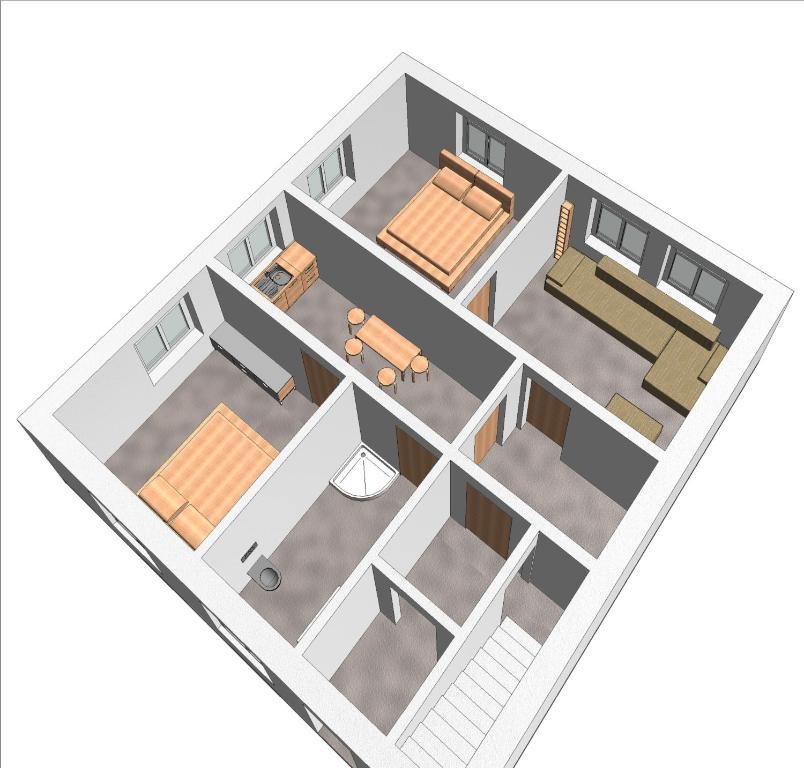 Apartment Dresden Neustadt Rum bild